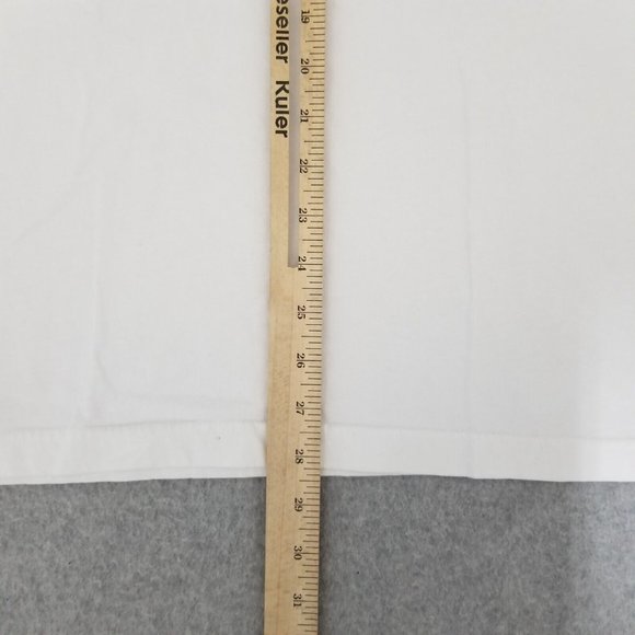 Hurley Shirt Mens XL White Short Sleeve Crew Neck Spell Out Logo - Picture 8 of 10